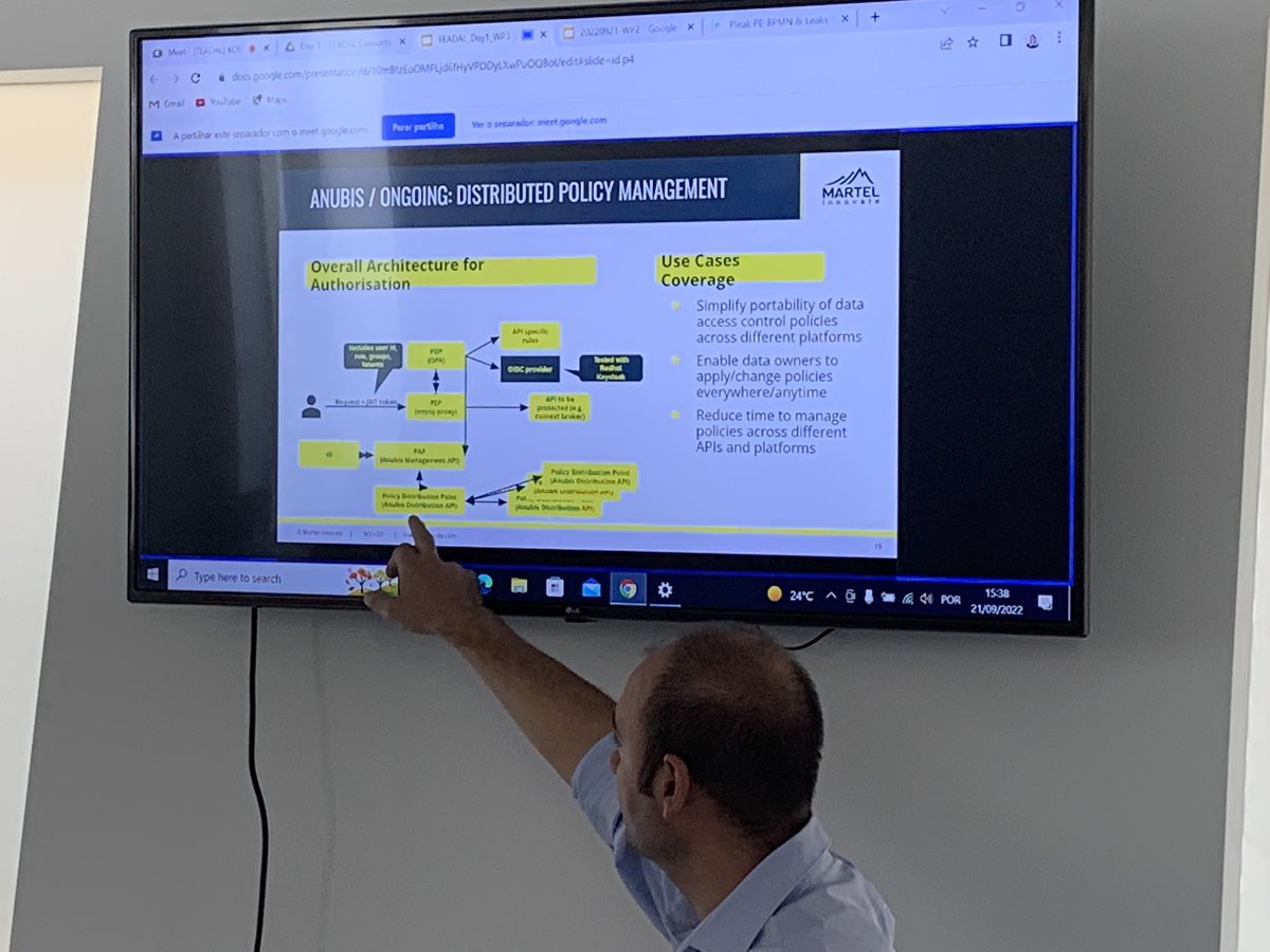 OrchestraCityEU's tweet photo. Today at @TEADAL_eu kickoff meet @giacomoinches @Martel_Innovate presented how and where the #Anubis component of OrchestraCities will be used in the project.
TEADAL aims to create #datalakes for  #trustworthy #datasharing &amp; #datamanagement across #computingcontinuum @chicco785 https://t.co/pYLoMLu4bI