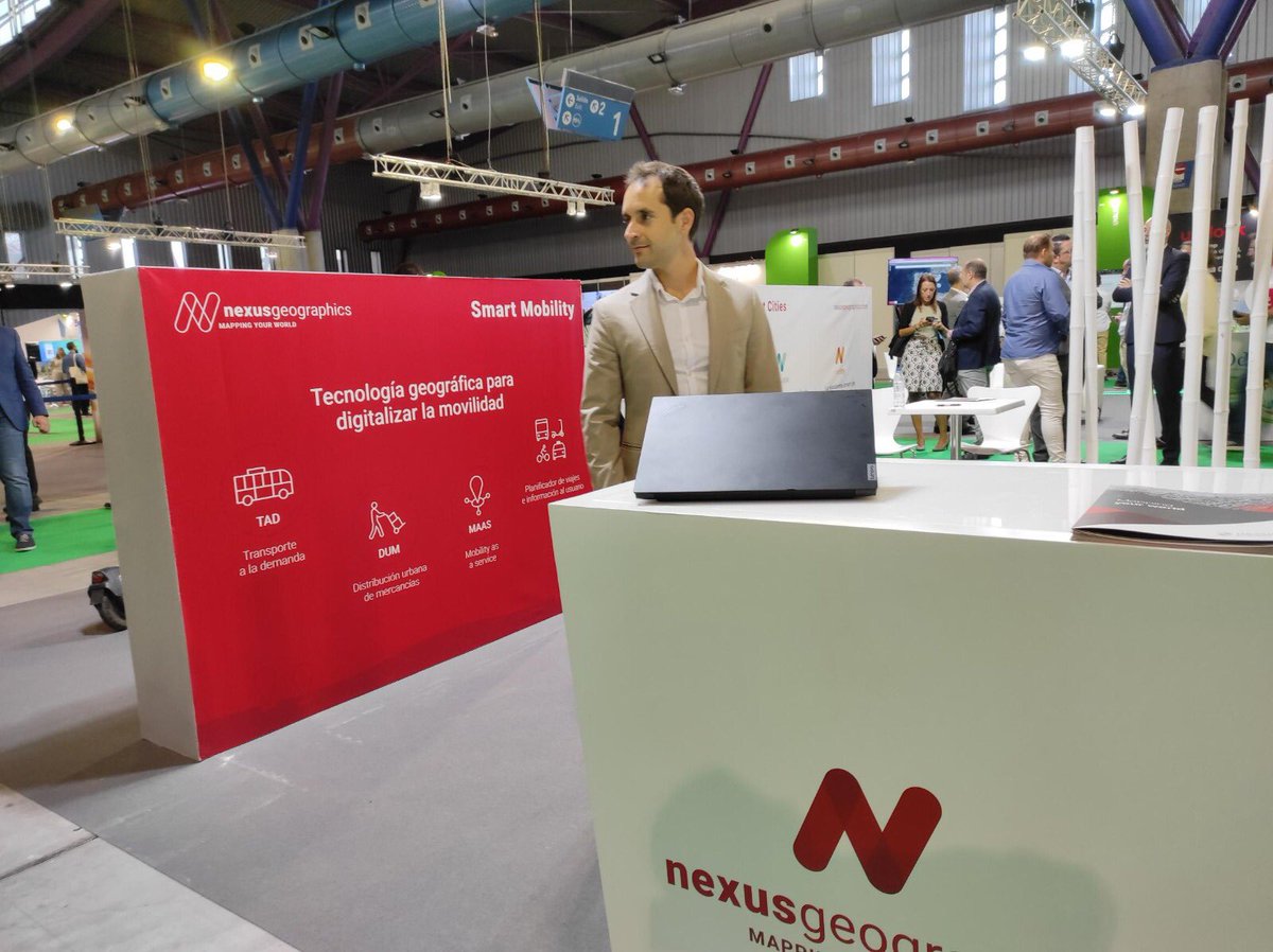 NexusGeographic's tweet photo. Hoy estamos en Málaga para participar en @forogreencities.
¡Una gran oportunidad para conocer nuestras soluciones #gis para #smartcities, como #recitty, #enmapa y #cercalia! https://t.co/JmTrvJ1JYy