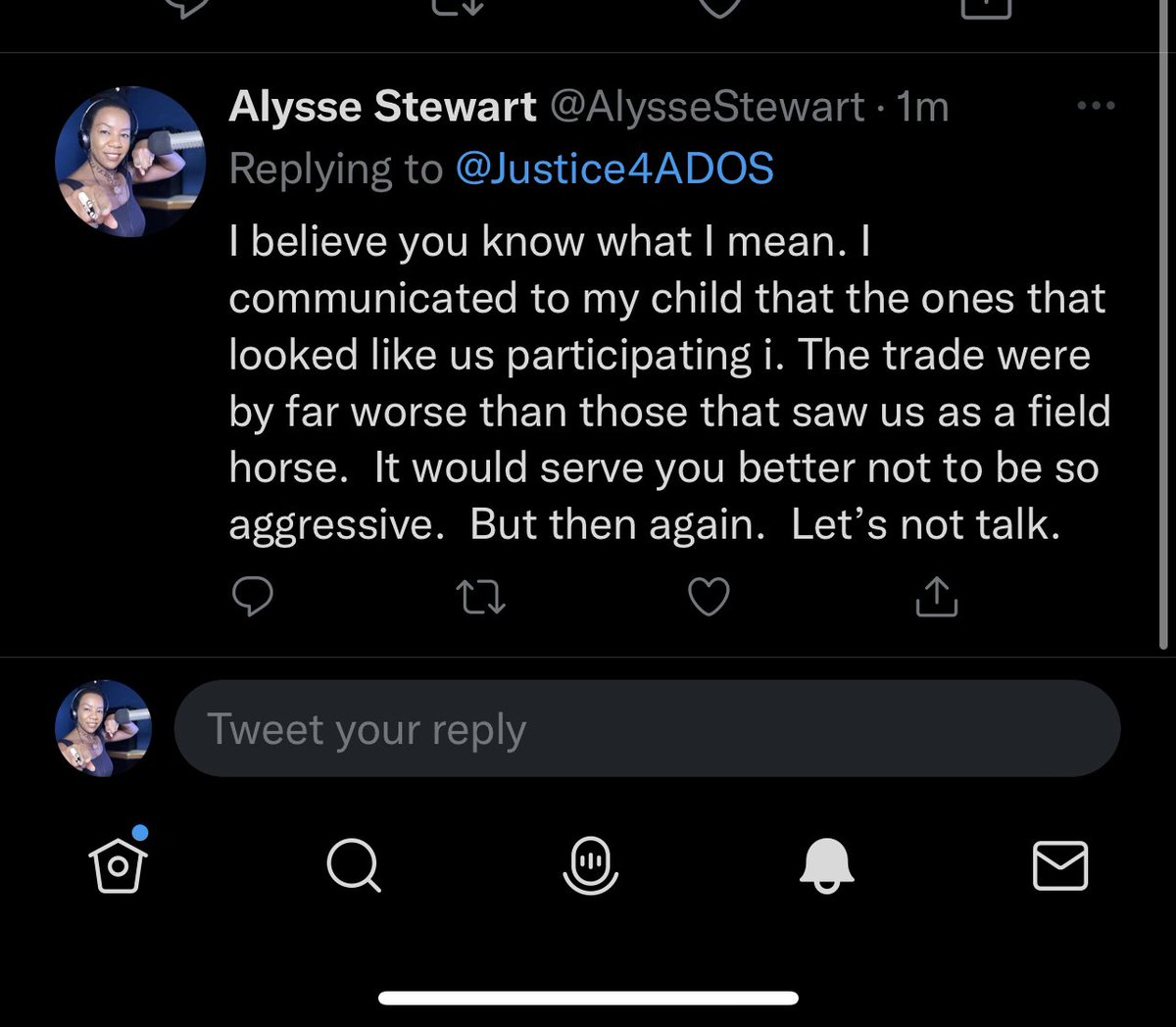 Alysse Stewart tweet media
