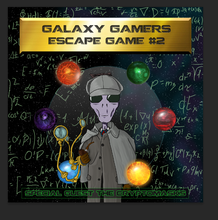 🇺🇸🪐🔍 Escape Game GG #2 🔎🪐🇺🇸 

For this 2nd edition of our #EscapeGame <a href="/GalaxyGamersNFT/">Galaxy Gamers 🪐👽</a> which will take place in the #Metaverse, we are pleased to offer you many #Giveaways

💰 80 #MATIC
💎 3 Gold Passes
🪐 Dozens of #NFTs

🧵👇 Details &amp; Special Guest 🎭