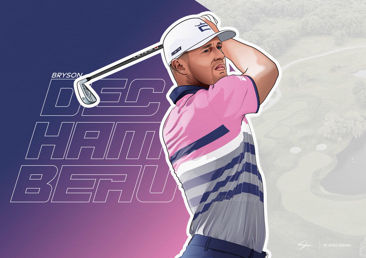 sfdoesdesign's tweet photo. Latest illustration!

This time, my favourite golfer, @b_dechambeau 🏌🏻‍♂️🚀

#smsports #livgolf https://t.co/oZvLICY5vp