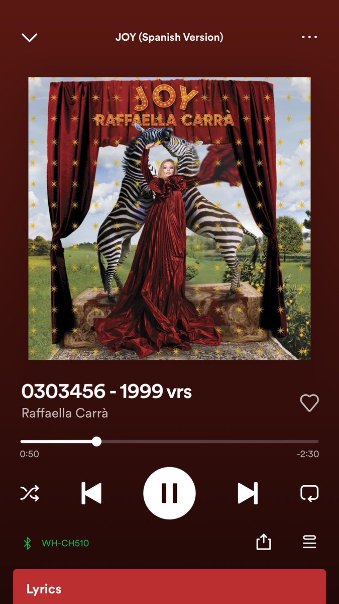 electrosimon's tweet photo. #electrotip: aunque no aparezca en los créditos, la versión de 0303456 de la colección de éxitos JOY de Raffaella Carrà es con NATALIA OREIRO; la versión studio del dueto que hicieron en 1999. ♥️ https://t.co/B6kfiDTCQC