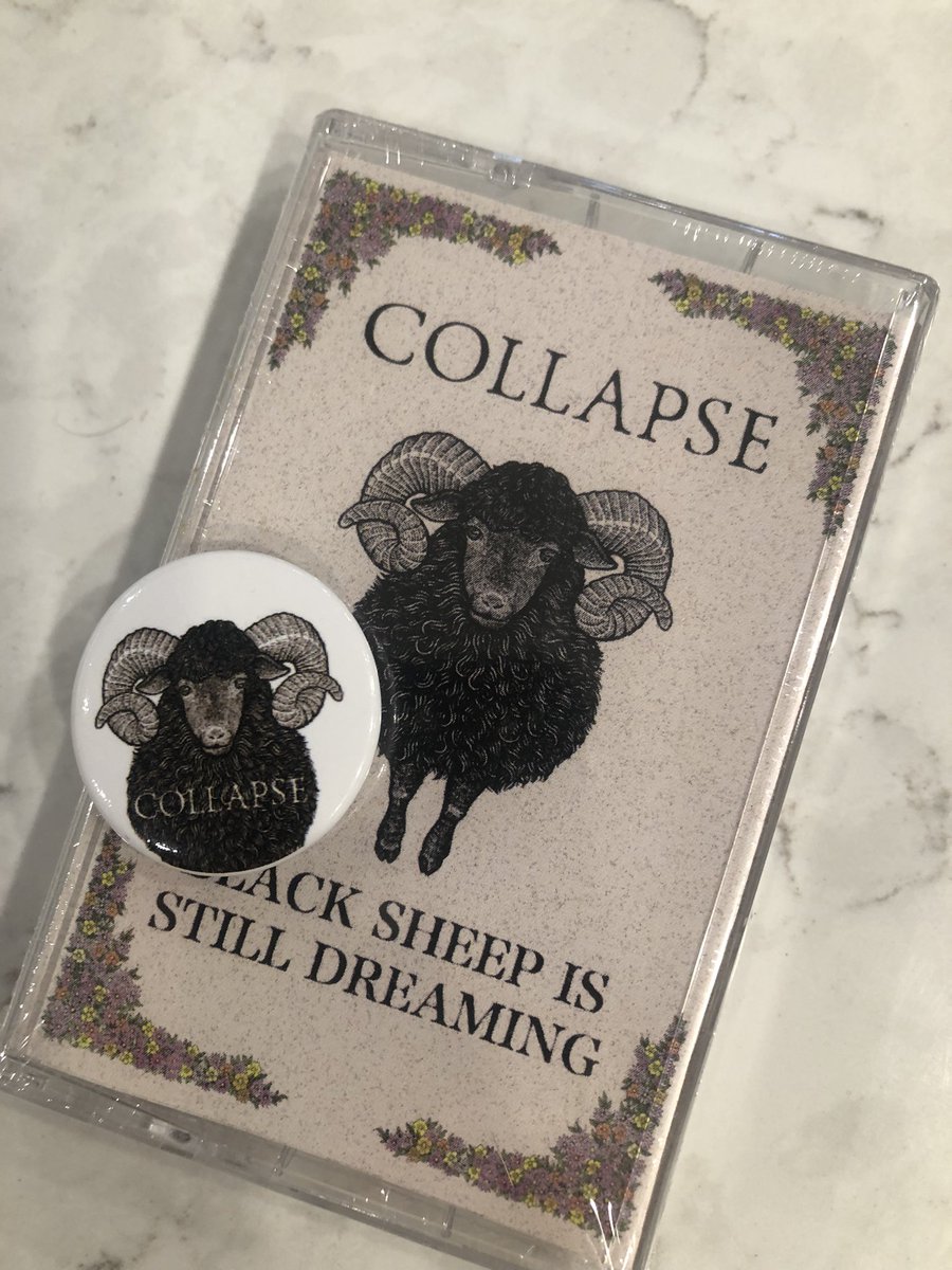 disappearingrec's tweet photo. Also available this Friday- the Gerpfast Records Indonesian cassette version of the album. Purchase of the cassette includes a can badge. Cassette stock is extremely limited, so please purchase early to avoid disappointment. 

#shoegaze #indie #japan #music #collapse #cassette https://t.co/p5SnA8N8HZ