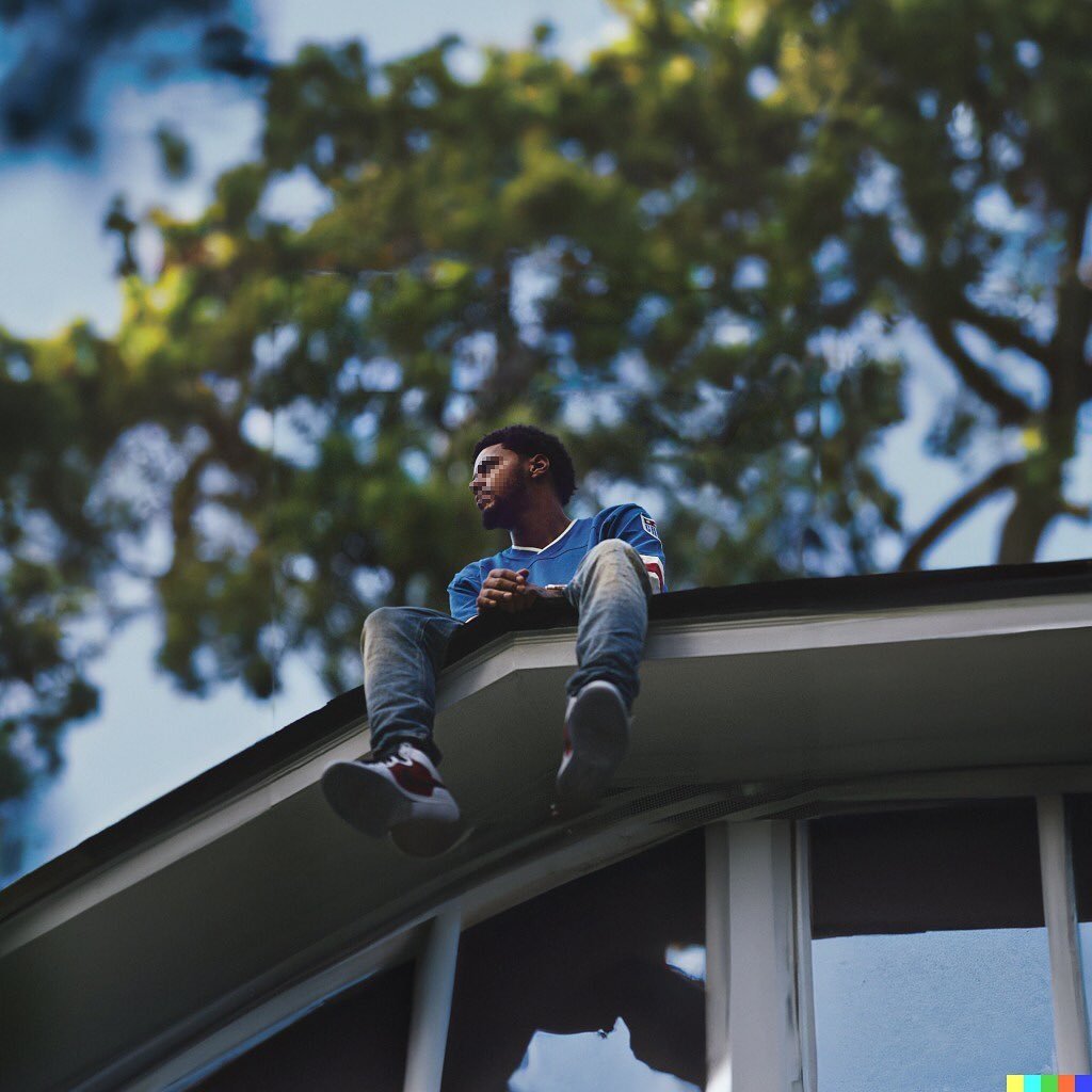 獣の王 ☯️ on Twitter "RT Jcolevillle Uncropped J. Cole album covers by AI"