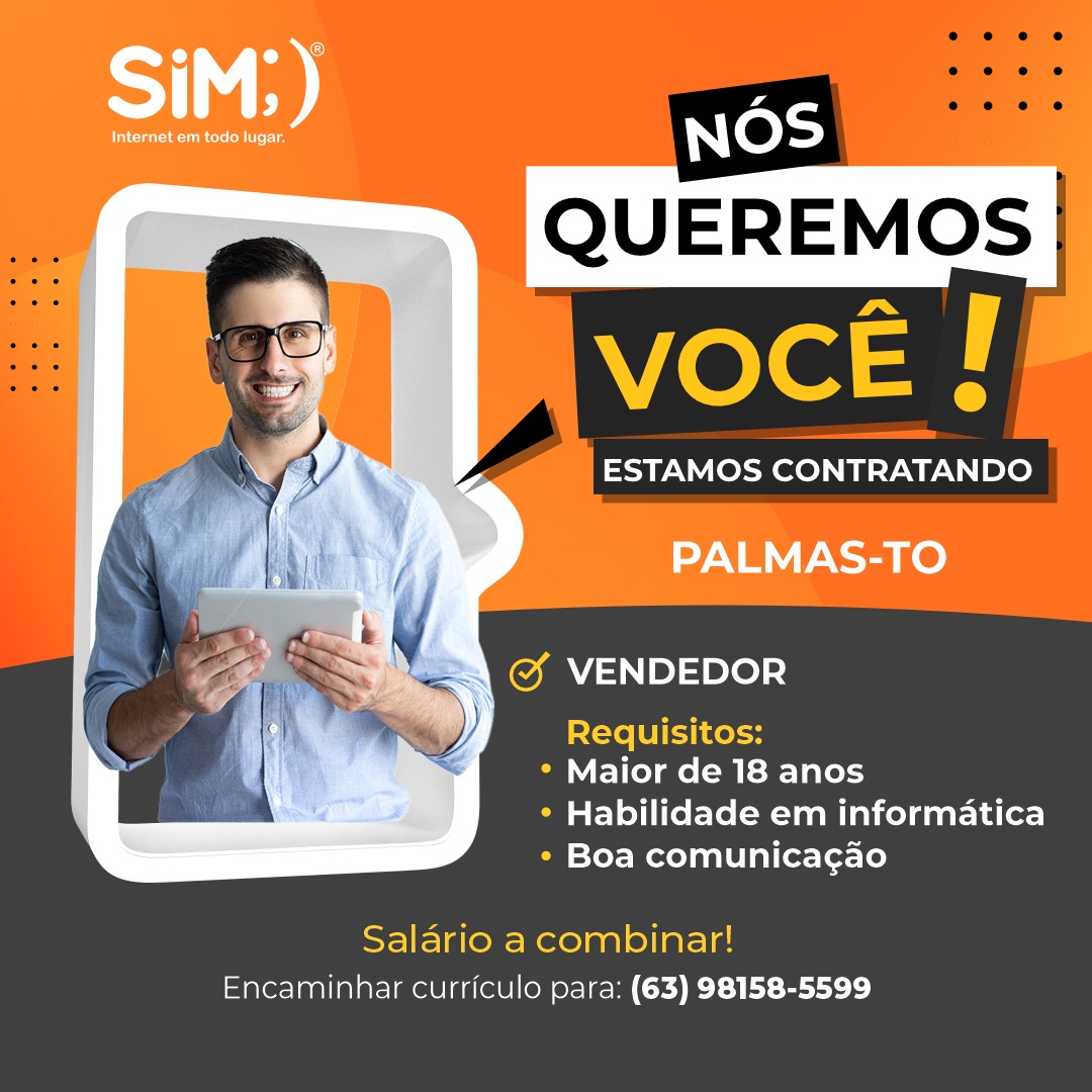 siminternetto's tweet image. Quarta-feira de oportunidade. Encaminhe o seu currículo e venha ser SiM você também ;)