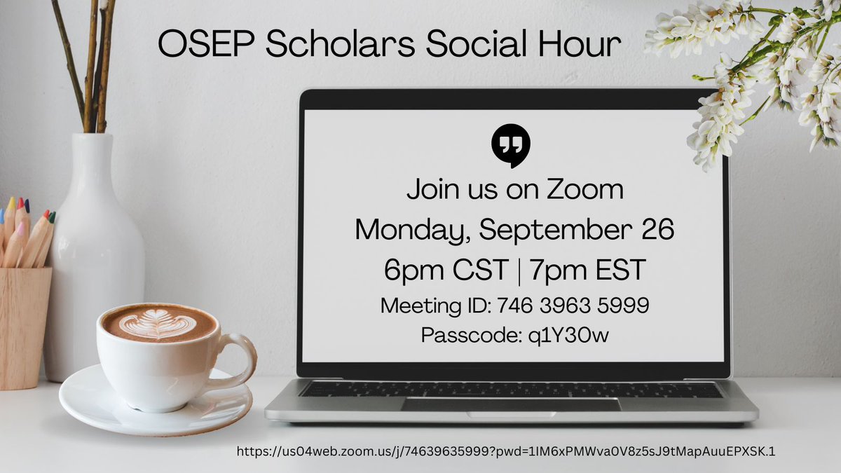 We hope you join us!