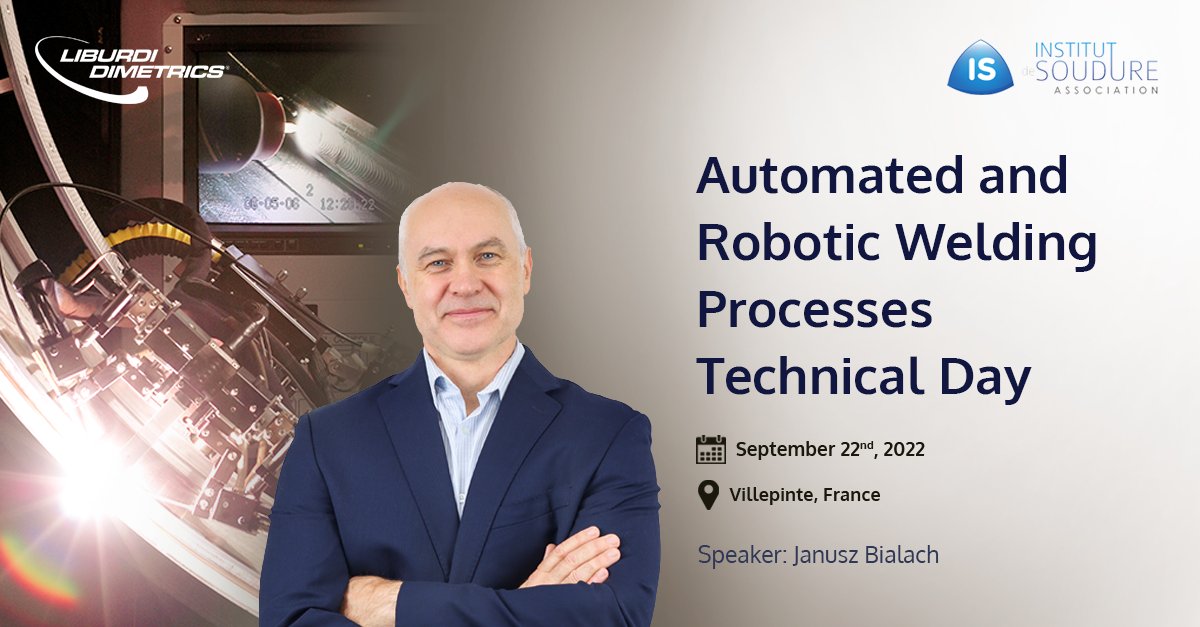 This Thursday (September 22nd, 2022) Janusz Bialach – General Manager of Orbital Welding Systems at Liburdi will present a case study on "Use of Adaptive Welding for Closure of High-Level Waste Canisters" at the French Welding Institute.

#liburdidimetrics #orbitalwelding
