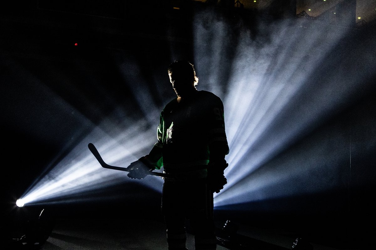 DallasStars's tweet photo. We're back.

📸: Tim Heitman https://t.co/Dy8vXxuqx7