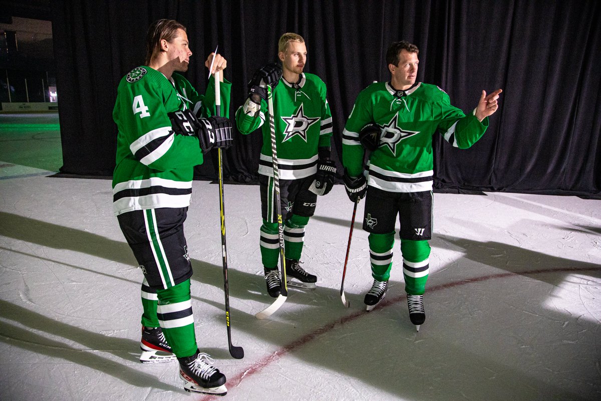 DallasStars's tweet photo. We're back.

📸: Tim Heitman https://t.co/Dy8vXxuqx7
