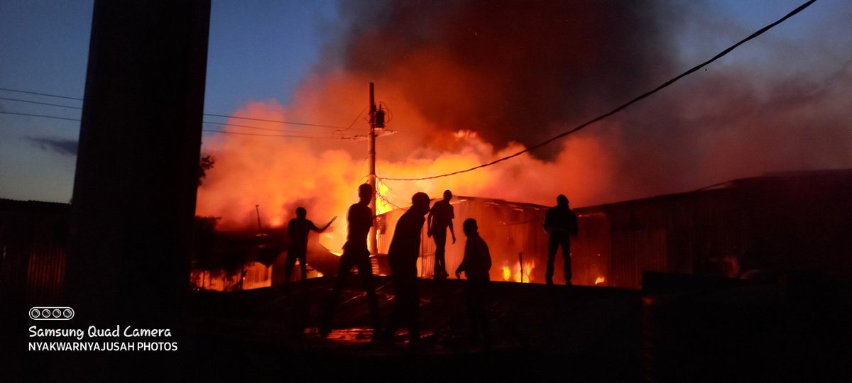 More than 200 Langata residents in Highrise ward going to spend the night in cold after their houses were brought down by fire this evening at around 7.00pm <a href="/SakajaJohnson/">Sakaja Arthur Johnson</a> <a href="/CapitalFMKenya/">Capital FM Kenya</a> <a href="/ntvkenya/">NTV Kenya</a> <a href="/KTNNewsKE/">KTN News</a> <a href="/KenyaRedCross/">Kenya Red Cross</a> <a href="/edwinsifuna/">Edwin Sifuna</a>