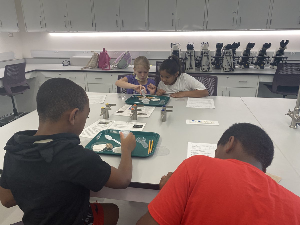 SFASTEMcenter's tweet photo. Elementary student from Diboll and San Augustine Boys &amp; Girls Clubs learned about pill bugs, some of their unique features, and variables that influence their choice of habitat.

#SFASU #STEM #Biology #PillBugs #Habitat #BoysandGirlsClub #ColeSTEMBuilding https://t.co/HnCCjLGQ56