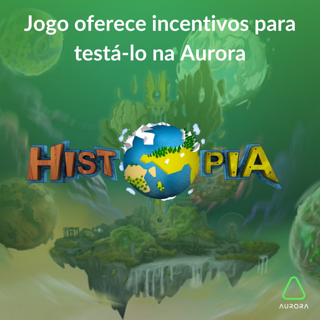 BrasilAurora's tweet photo. Campanha de incentivos para testnet de @Histopia_io 🌏 em @auroraisnear

Mais de 5000$ serão distribuídos aos participantes ⚔️

Entre no jogo e pegue seu primeiro #NFT 
 gratuitamente
https://t.co/CFE4Yba3RX

#P2E #GameFi #Histopia #PlayToEarn #play2earn #games #jogonft #NFTGames https://t.co/d45YjTIn2F