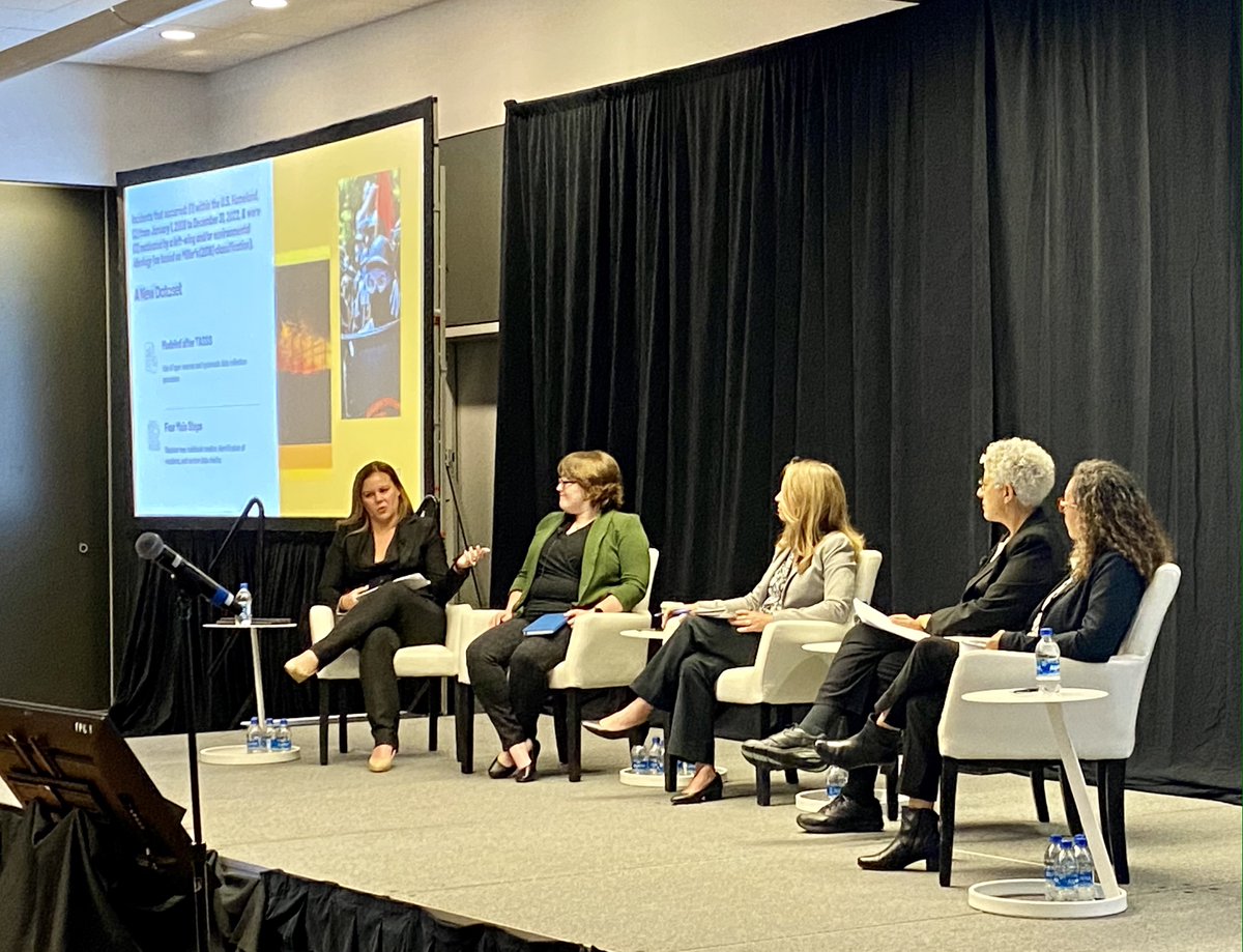 EradicateHate_'s tweet photo. Left wing extremism presents challenges similar to - and distinct from - the more widely studied right wing extremism. Several examples and steps forward discussed by: Catherine Augustine, Myrieme Churchill @parentsforpeace, @MarilynMayo7, @jcarson_carson. #eradicatehate https://t.co/wi1lgN2iAw