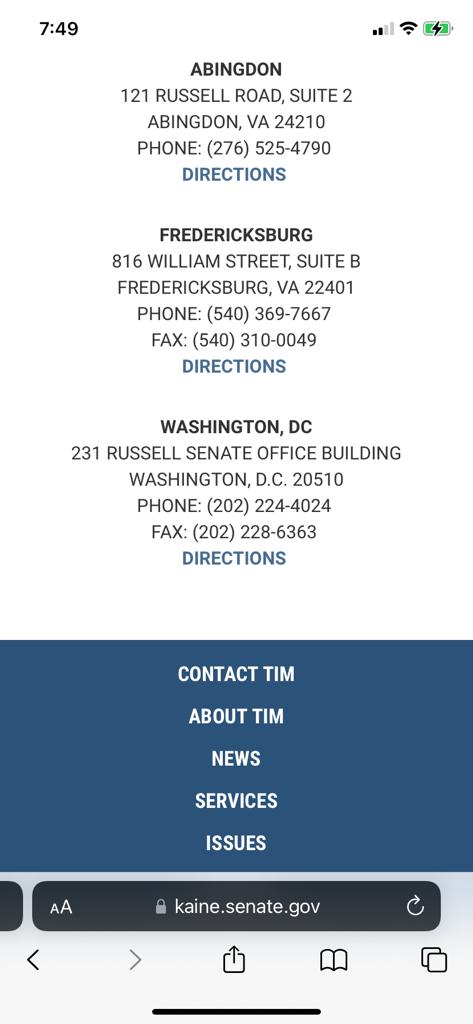 KarmelMelamed's tweet photo. Many Iranian American friends have asked me what more they can do to help their compatriots protesting for freedom in Iran.

Call U.S. Senators on the Foreign Relations to ask them to support the PEOPLE OF IRAN. Leave them a message. Here's the number for Senator Tim Kaine👇 https://t.co/omewnd7UdY