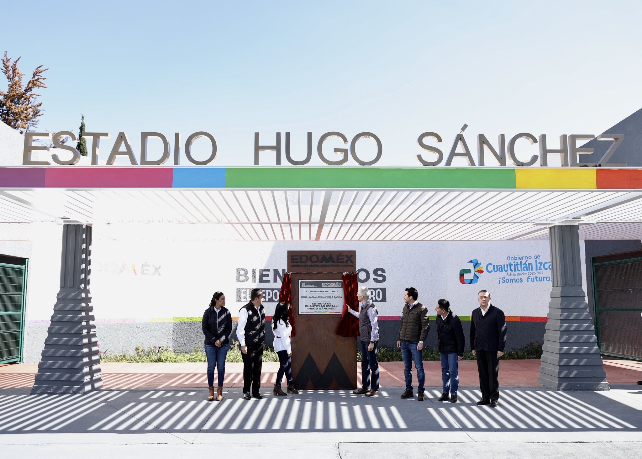 Alfredo Del Mazo on Twitter "Modernizamos el Estadio “Hugo Sánchez