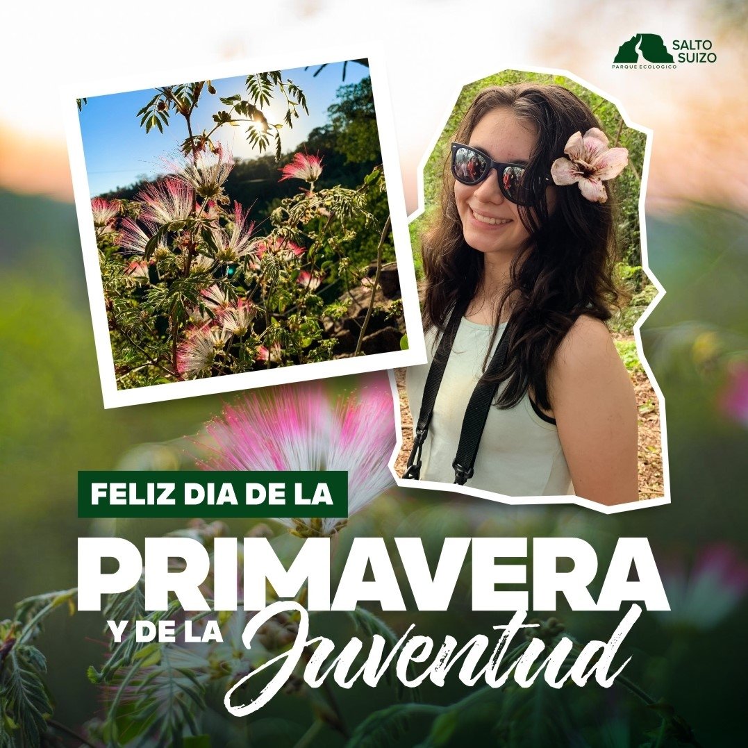 saltosuizo's tweet photo. “La primavera ha regresado” 🌸🌷

Una temporada recargada de actividades en el Salto Suizo 🤩

Feliz día de la Primavera y Juventud 🎉💐

#primavera #saltosuizo #juventud #naturaleza https://t.co/eXedJQSBMY