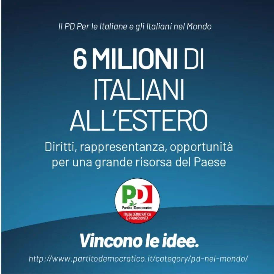 maurizio_staff's tweet photo. Se vivessi all'estero non avrei dubbi: voterei. Votare è un dovere ed è un diritto civico Votando ci sentiamo ancora più vicini alla nostra bella Italia Accuse di brogli #ElezioniPolitiche2022  all'estero! No al tentativo di infangare i nostri conn [...]
https://t.co/YfpKHPCpvD https://t.co/vet6Vi9TDr