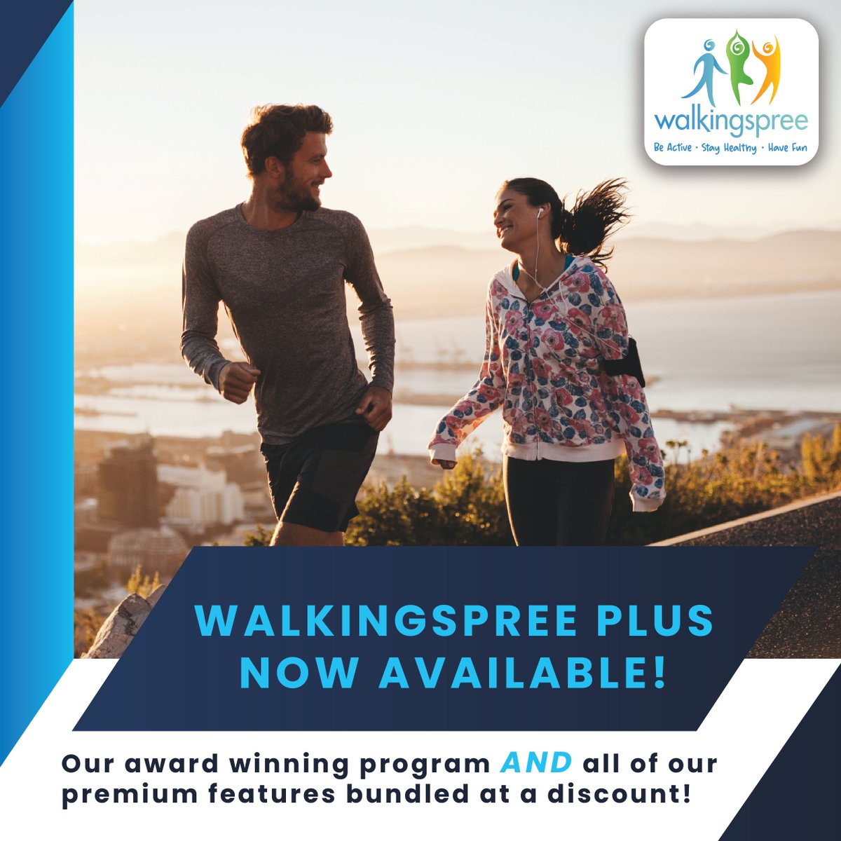 walkingspree's tweet photo. Walkingspree Plus is now available! 🙌
✅ All of our premium features bundled into 1 low price.
👉 Set up a demo today and see our platform in action!
#WellnessProgram #WalkingProgram https://t.co/e1083QiKM4