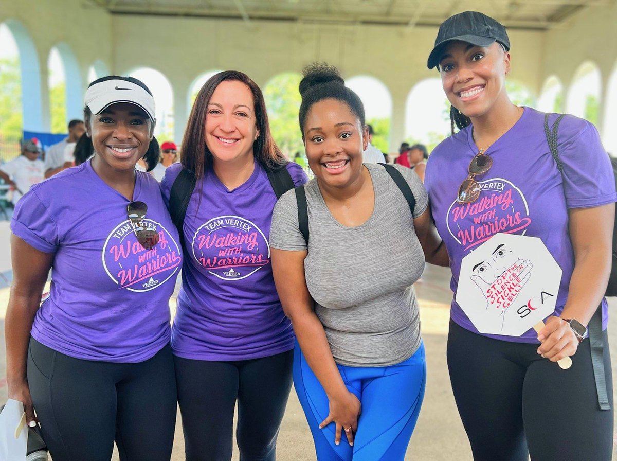 Vertex Pharmaceuticals (@vertexpharma) on Twitter photo We were honored to walk alongside #SickleCellWarriors in NY, SC, TN, TX and D.C. to help #ShineTheLight on #SickleCellDisease. Thank you <a href="/SCTPN/">SCTPN</a>, <a href="/SickleCellTN/">The Sickle Cell Foundation of Tennessee</a>, <a href="/brkthesscycle/">BrkThSSickleCellCycl</a>, <a href="/SickleCellHOU/">Sickle Cell Houston</a> and @huhospital for all that you do for the #SCD community. We were honored to walk alongside #SickleCellWarriors in NY, SC, TN, TX and D.C. to help #ShineTheLight on #SickleCellDisease. Thank you <a href="/SCTPN/">SCTPN</a>, <a href="/SickleCellTN/">The Sickle Cell Foundation of Tennessee</a>, <a href="/brkthesscycle/">BrkThSSickleCellCycl</a>, <a href="/SickleCellHOU/">Sickle Cell Houston</a> and @huhospital for all that you do for the #SCD community.
