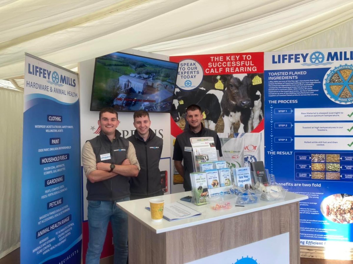 jackdoherty18's tweet photo. Another very busy day @NPAIE at the @LiffeyMills stall. Great couple of days with just one left to go 🌱☘️🚜 https://t.co/UYVggWmyUz