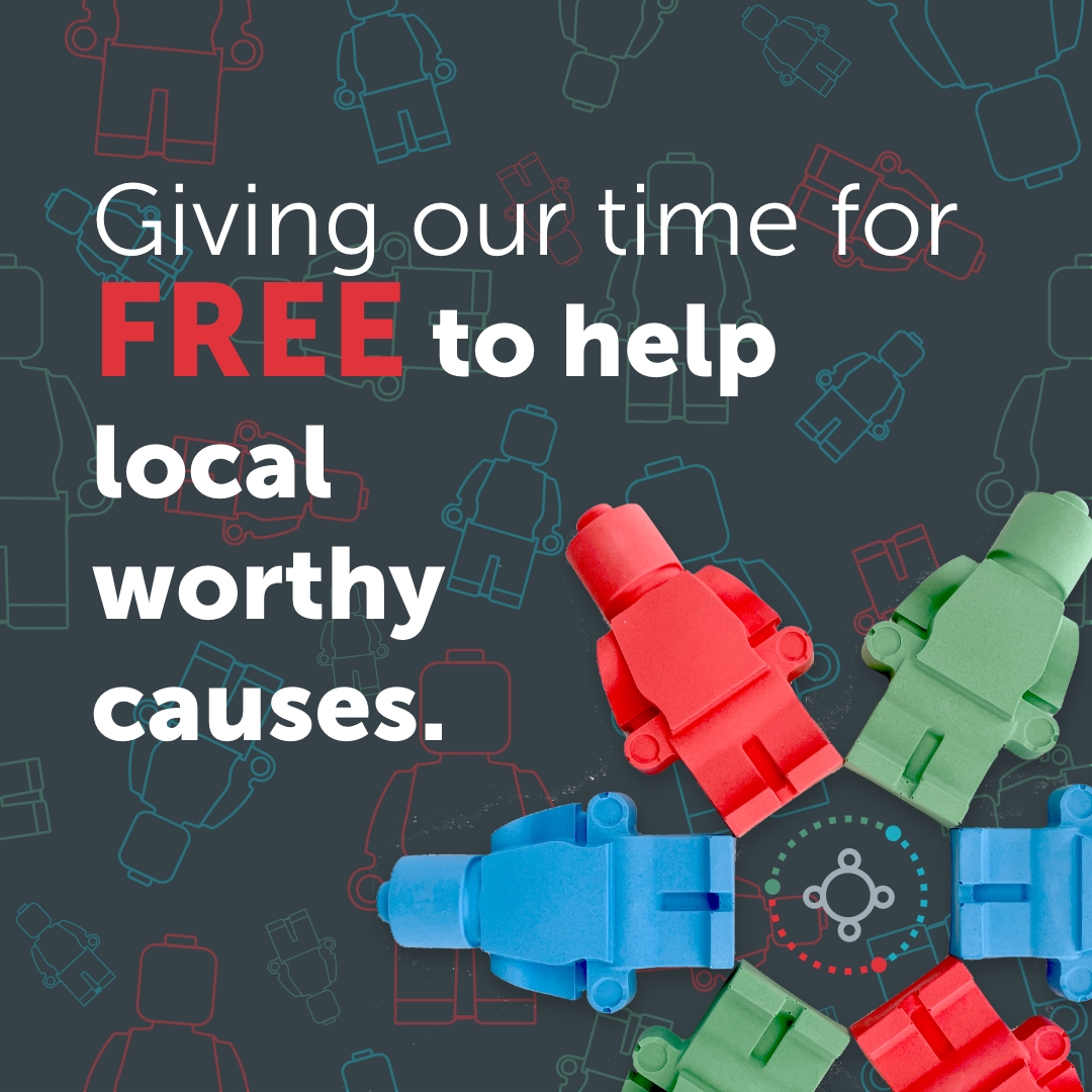 We give a day of our time each month back to our community for free. Organisations with ideas but not necessarily the budget to make things happen.

Do you know of any local causes that need our help? Head over to our website ⬇️ to find out more

bit.ly/3QVjYtd