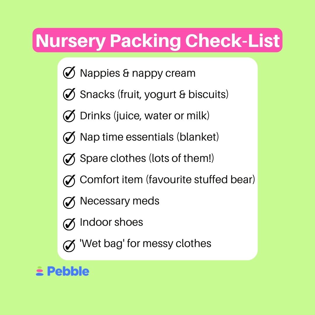 We’ve created a simple, easy to use checklist to make nursery packing a breeze😊

Are there any other must-haves you recommend other mums to pack into their kids’ nursery bags? (Tell us down below👇)

#childcareuk #parents #flexibility #londonmum #londonnursery #londonchildcare