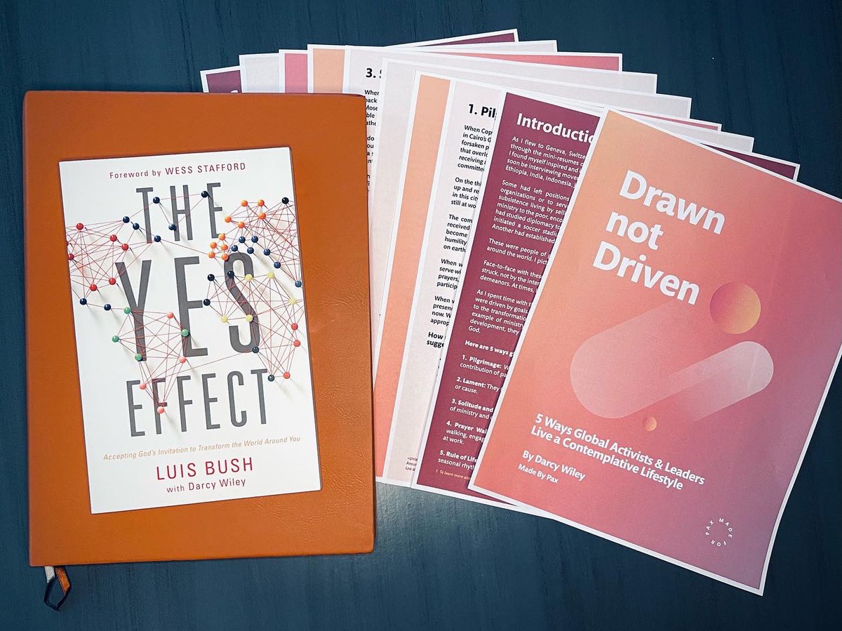 darcywileywords's tweet photo. Recently I gathered wisdom from #yeseffectbook interviewees into a guide for Pax. Editor @chengtozun didn’t know the book turns 5 this month, but the timing is a fun gift. Learn 5 Ways Global Activists &amp; Leaders Live a #Contemplative Lifestyle here 👉🏼 https://t.co/ZgvQSpzU1i https://t.co/SFsCa2bTVo