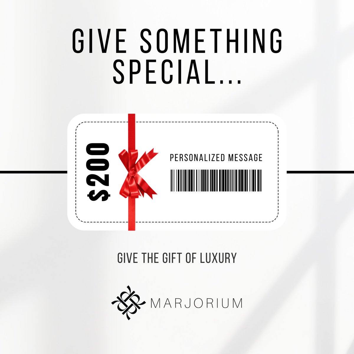 Are you celebrating a special occasion? 👰

Marjorium offers e-gift cards that can be personalized to your liking! 🎁

Visit our website to learn more!: loom.ly/teuz9qs ✨

#luxury #giftcards #gift #fashionaccessories #accessories #learnmore <a href="/MarjorieRenner/">Marjorie Renner</a>