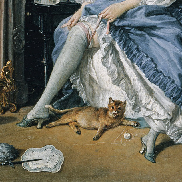 dailyartmag on Twitter "[3/3] "A cat joyfully plays with the ball of