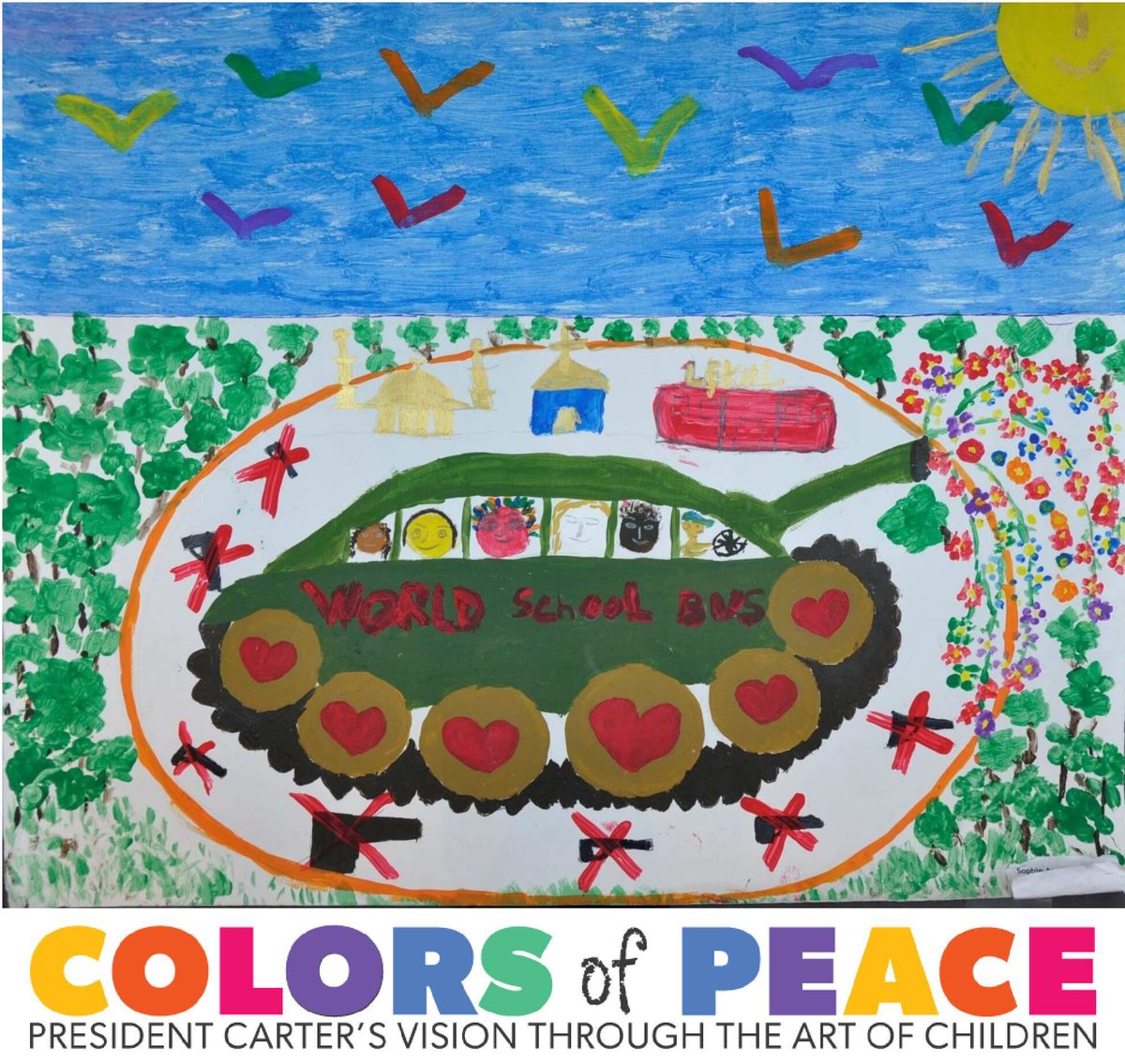CarterLibrary's tweet photo. Calling All Artists! Join us Oct.1 for a FREE event 12-4pm. #ColorsOfPeace features 270 artworks from kids in 48 countries. Guess what? You can create your own vision of peace & add it to the gallery! Be inspired! Kids under 16 FREE to museum, others .98¢! https://t.co/typZ7Imizl https://t.co/OtfeRMh63B