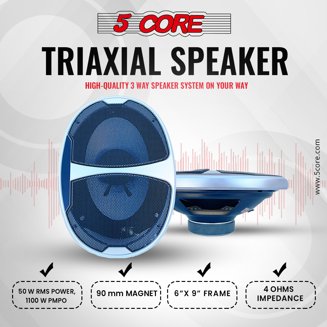5CoreUSA's tweet image. 5 Core Coaxial 3 Way 900W speakers are powerful and deliver clear audio. 
Order Now- 5core.com/products/5core…

#caraudiosale #5core #bestcaraudioinusa #carstereo #caraudio #customcaraudio #caraudiosystem #subwoofer #caraudiofab #basshead #spl #caraudiofabrication #bass #sound