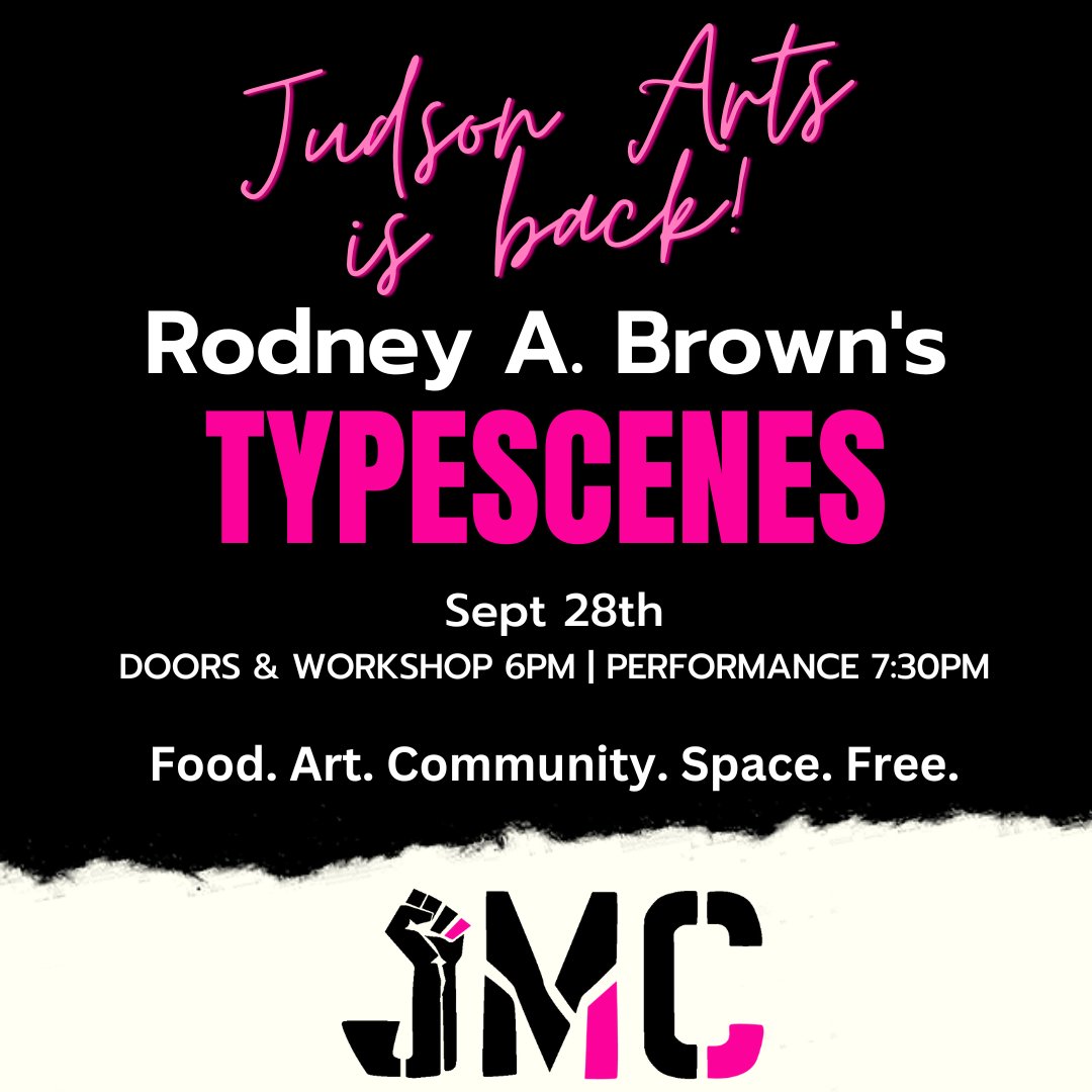 Join us next week! #dance #prose #poems #poetry #mentalhealth #judsonarts #artsatjudson #newyork #newyorkcity #nyctheater #nycarts #newyorktheater #art #artist #performingarts #performanceart #freetheater #livetheater #nytheater #nyevent #liveevent #theater #freefood