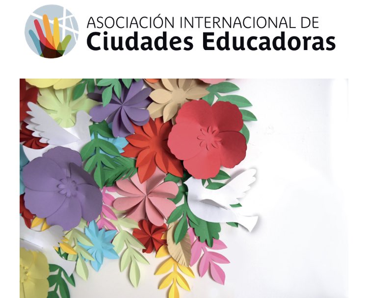 Les ciutats educadores celebrem el Dia 30 N el dia Internacional de la Ciutat educadora, aquest any sota el lema: “La ciutat educadora, ciutat de pau i oportunitats” 👉🏽tenim molts reptes des de l’educació per seguir treballant x la pau + 👉🏽en breu + info #DiaInternacionalDeLaPau