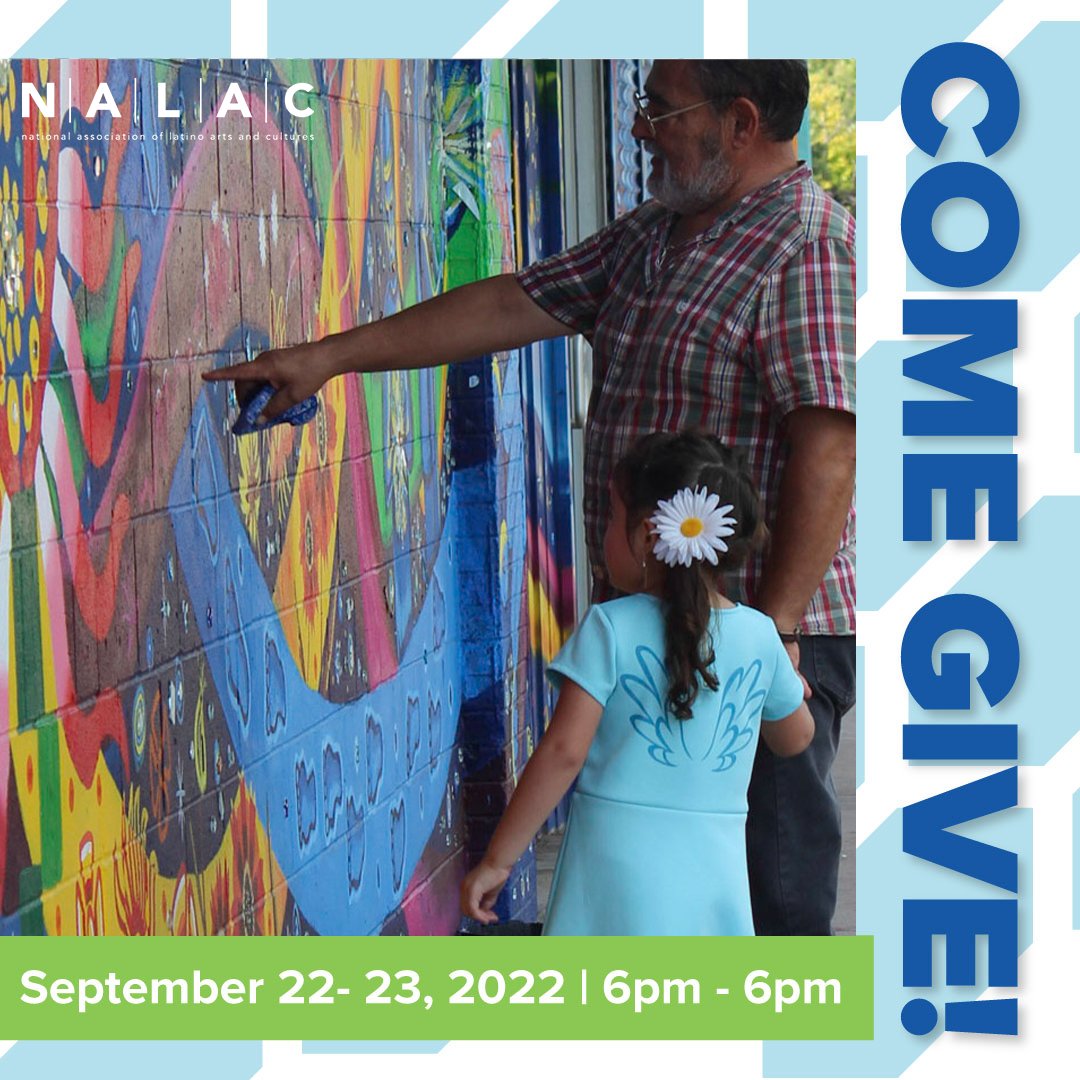 NALAC was founded in 1989 in Westside San Antonio by a group of Latinx arts leaders. We have now grown to support Latinx creatives across the U.S and Puerto Rico! The #BigGive22 starts TOMORROW, Sept. 22 at 6PM. Visit thebiggivesa.org/organizations/… to donate!