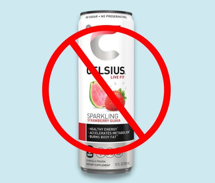 MAACCompliance's tweet photo. Reminder to SA’s that Celsius drinks are a banned substance by the @NCAA https://t.co/LwUskphToc