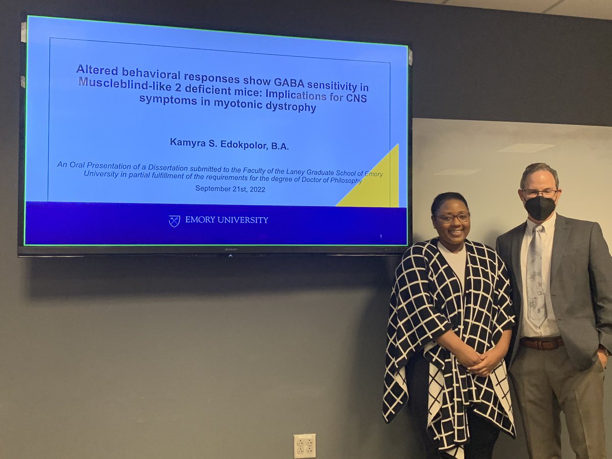 Dr. Anita Corbett- (She/her) 🏳️🌈 (@acorbe2) on Twitter photo Always such an exciting day to celebrate as soon to be Dr. Edokpolor from <a href="/BassellLab/">Gary J. Bassell</a> defends her PhD thesis. Serving on her thesis committee for the <a href="/neurophd_emory/">Emory Neuroscience PhD Program</a> program has been an honor. <a href="/PaulGarciaMDPhD/">PaulSGarcia</a> Always such an exciting day to celebrate as soon to be Dr. Edokpolor from <a href="/BassellLab/">Gary J. Bassell</a> defends her PhD thesis. Serving on her thesis committee for the <a href="/neurophd_emory/">Emory Neuroscience PhD Program</a> program has been an honor. <a href="/PaulGarciaMDPhD/">PaulSGarcia</a>