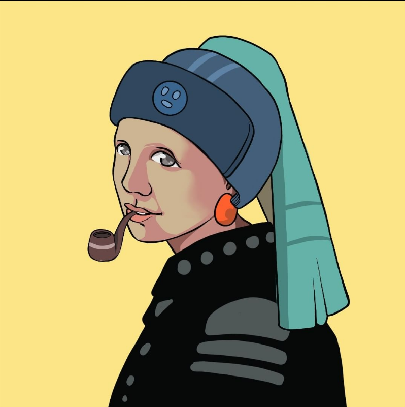 #NFT I will support as many as I can 🚀#Girl with a Pearl Earring

1️⃣Like and RT
2️⃣ Follow @thesapphirestudioinc

Check My NFT : bit.ly/3NSu0ej

#nftart #NFTcollectible #cryptoartist #digitalart #Ethereum #openseanft