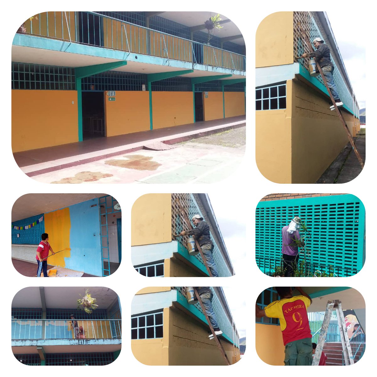 Ebdrvillalobos| 21de septiembre| #nuevoañoescolar #juntosporlaeducaciondelfuturo|pintura y embellecimiento de la parte exterior #promo76primaria¡Felices regreso a clases. <a href="/FreddyBernal/">Freddy Bernal</a> <a href="/Berzabethg1/">Berzabethgandicaoficial</a> <a href="/_LaAvanzadora/">Yelitze Santaella</a> @MPPEDUCACION <a href="/ZET_GestionH/">Dpto. Gestión Humana - ZET</a> <a href="/KaremDeBernal/">Karem Durán de Bernal</a> <a href="/circuito1abtach/">Circuito1AndresBello</a> <a href="/RSF74/">Ysbeth Serrano</a>