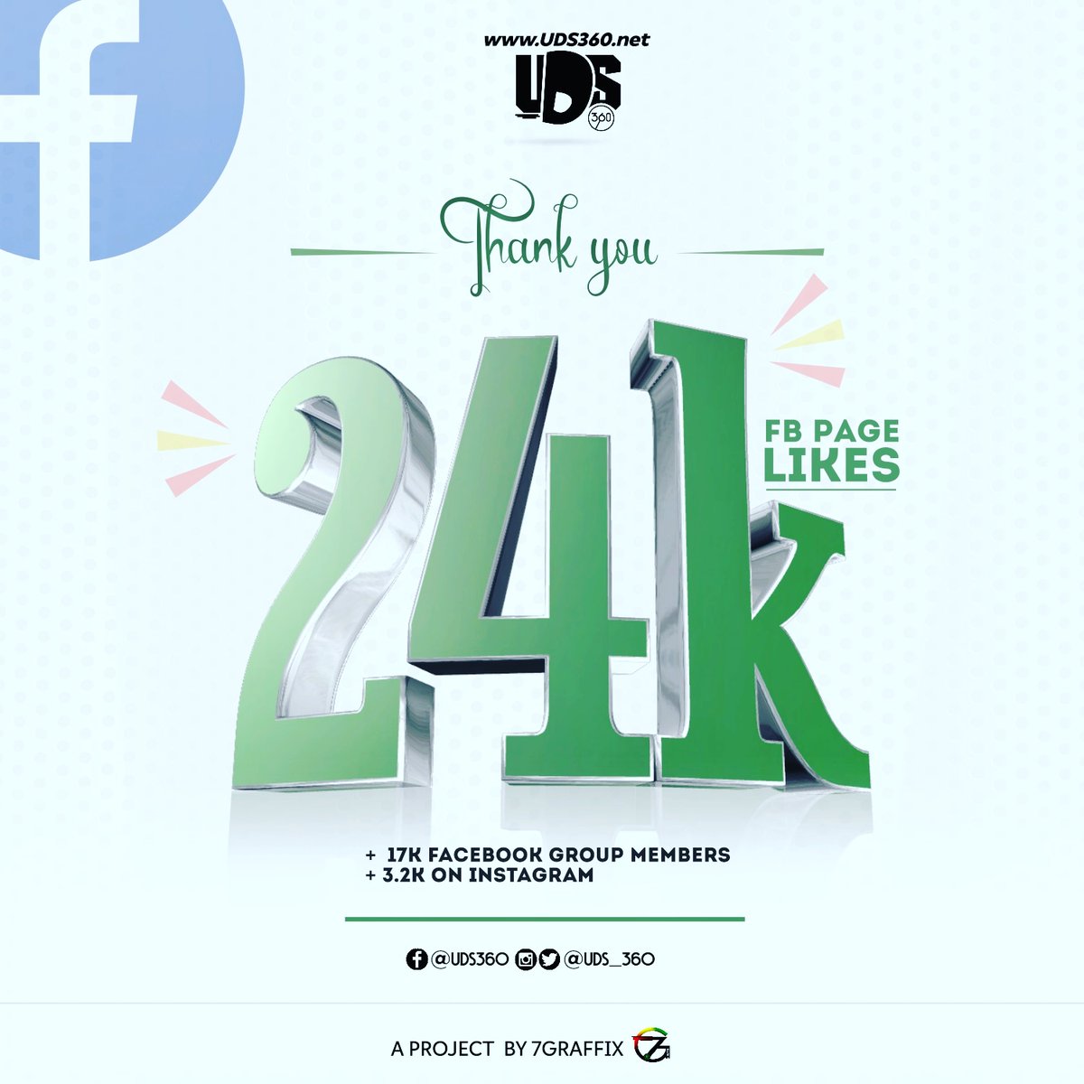 7gxsolutions's tweet photo. Our initiative NEWS WEBSITE @UDS_360 reached a milestone.
 ⬤ Visit: https://t.co/rNYNA4fVFF #7GX #UDS360 https://t.co/5xc7xu3FMg