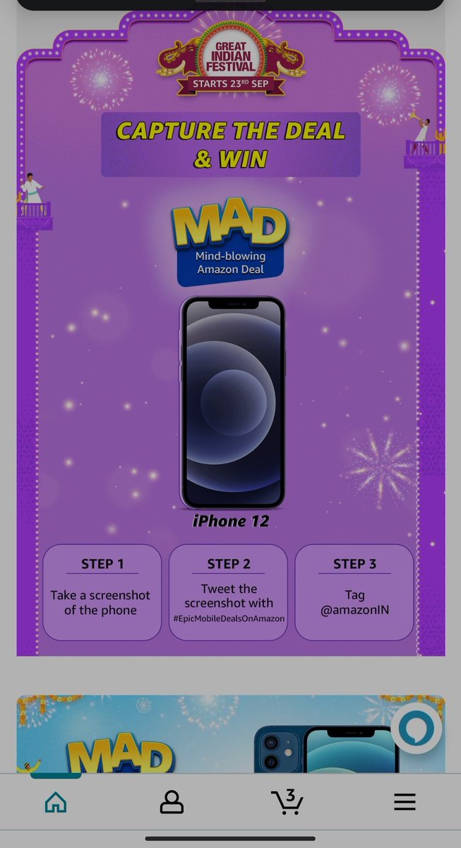 maza_bappa's tweet photo. Great Deal... #EpicMobilesDealOnAmazon @amazonIN https://t.co/z8pKVi8PYC