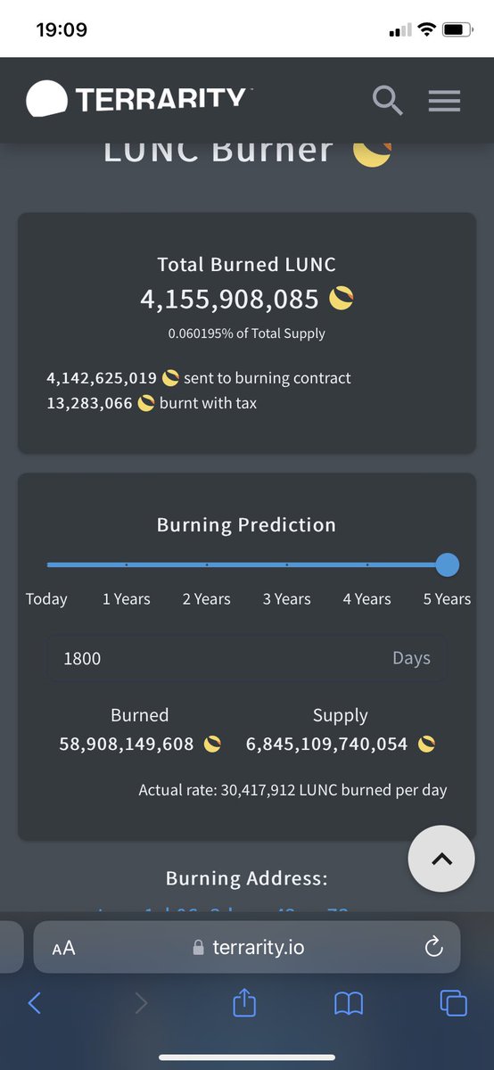 Timson2Ryan's tweet photo. @_CryptoTrending 5 years to burn just 58B 😫😫 https://t.co/ad7aYwr2Rf