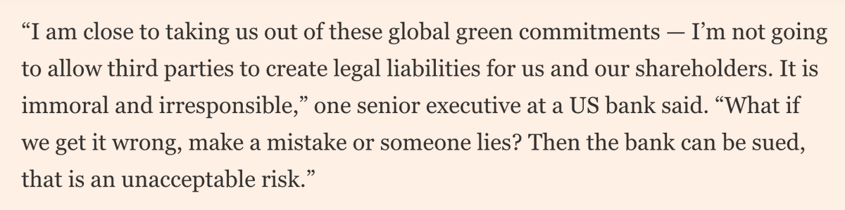 KateAronoff's tweet photo. Corporate net-zero pledges are all fun and games until someone introduces even the mildest hint of accountability https://t.co/aI8n0GO4Yq https://t.co/wrOfDJjBqS