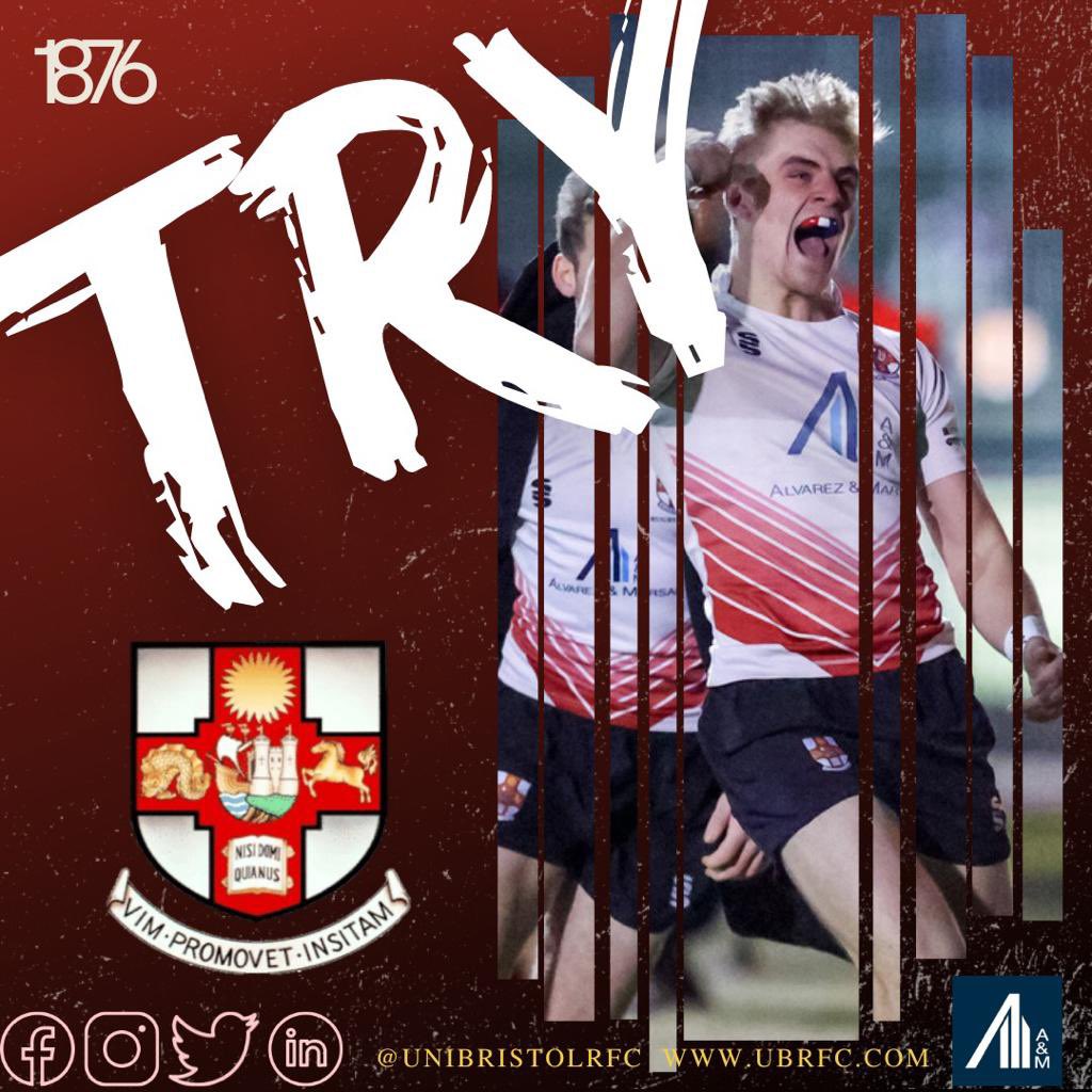 UniBristolRFC's tweet photo. 9’ JOE PADEN YOU BEAUTY!!
Plucks the overthrown lineout from the air and breaks through the Navy line to make it 12-0!
#ubrfc #UoBvNAV https://t.co/9oMbwswwOA