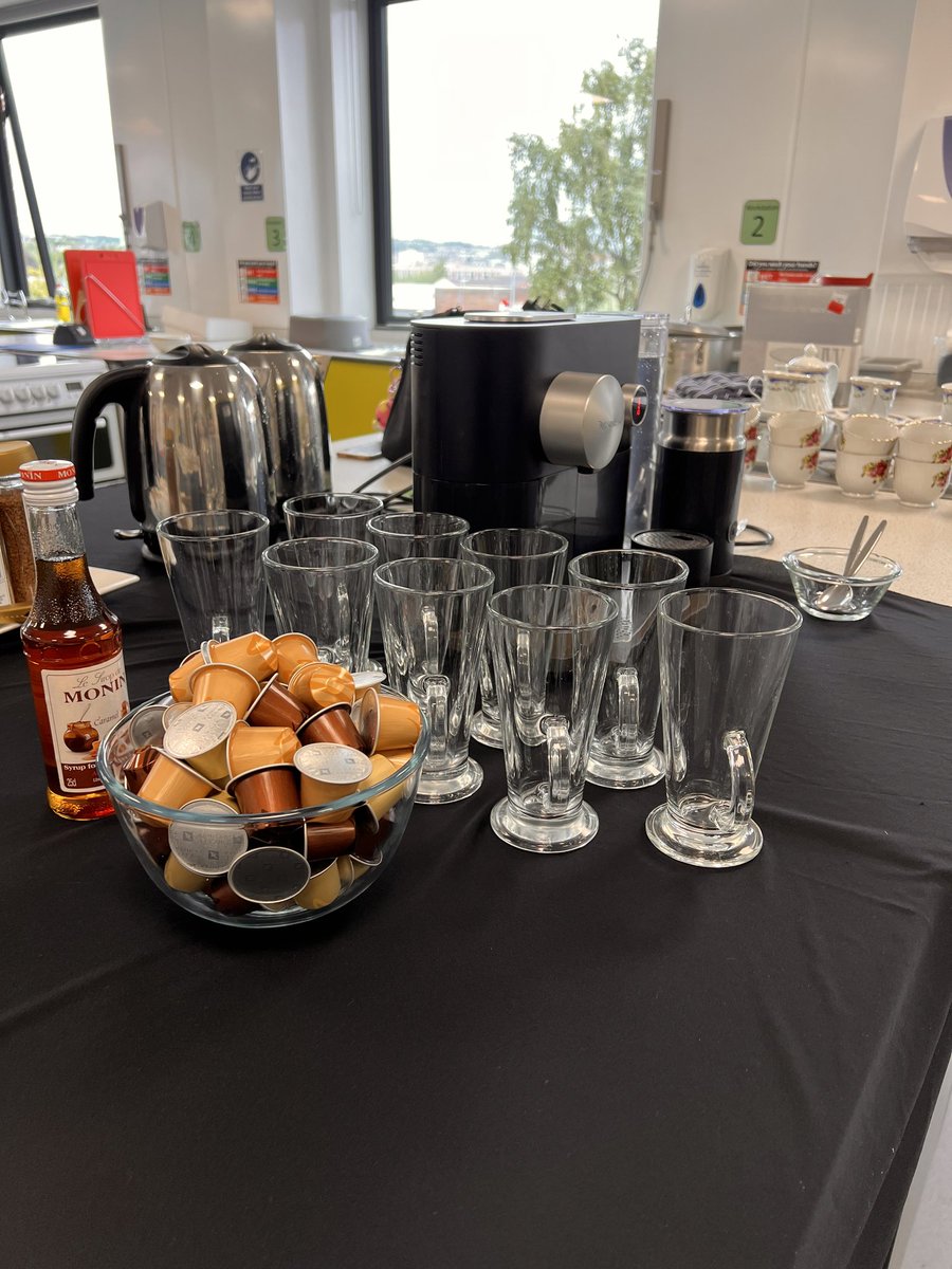 BronteGirls's tweet photo. As part of the British Food Fortnight, BGA's generosity begins with a Staff High Tea - all money raised is being donated to Pakistan floods via Islamic Relief. #BritishFoodWeek @LoveBritishFood #ProudToBeBronte 💜💜💜 https://t.co/GGFNjhfIEd