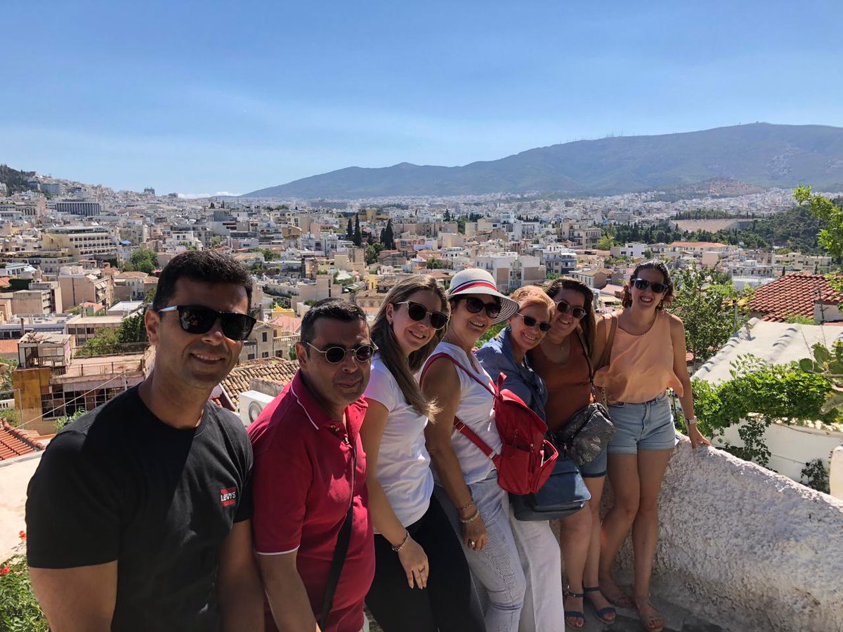 iescabeza's tweet photo. ✈️Zoi Mella, profesora de Geografía e Historia bilingue, dentro del programa Erasmus+ de nuestro IES, ha atendido en el mes de julio el curso "Ste(a)m in classroom – multiple intelligences- microlearning – gamification – clil- flipping classrooms" que tuvo lugar en Atenas. 🇬🇷 https://t.co/TDbqt2uRq0