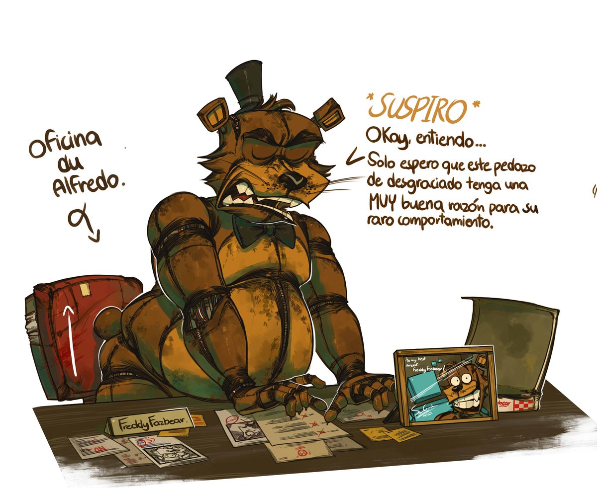 [SPANISH BREAK]💖
oki, a partir de ahora los comics que haga van a estar tanto en Inglés como en Español!

Sé que muchos de mis seguidores hispanos entienden bien el inglés, pero me hace ilusión también publicarlos en españolo :D✨
#FNAF #fnafart https://t.co/Nj6RNA8PEQ 