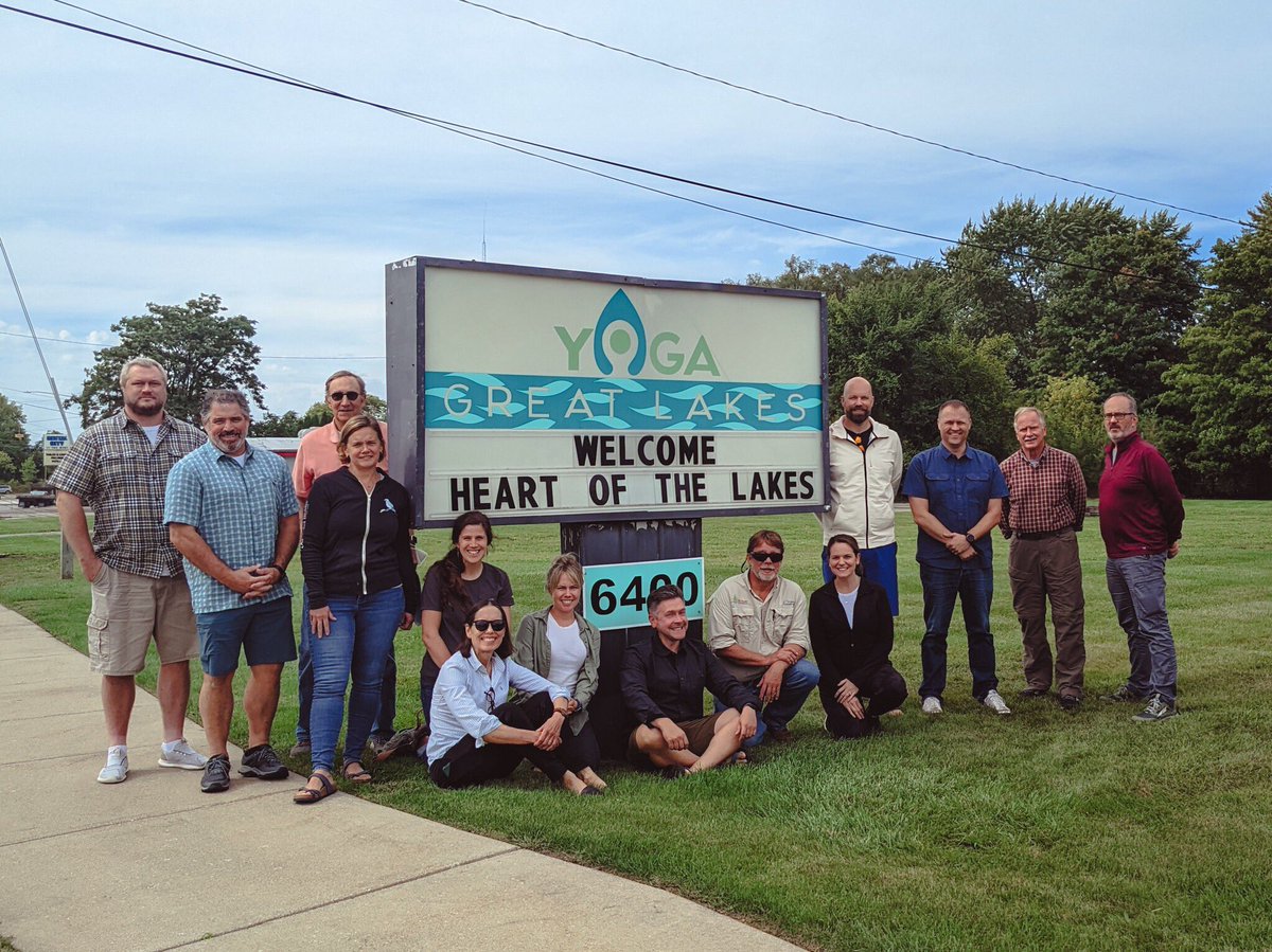 We'd highly recommend a good stretch and some deep breathing before your next board meeting! 

Huge shoutout to Great Lakes Yoga for hosting and guiding us through relaxation tools to adopt in our work and home lives! #nameste
