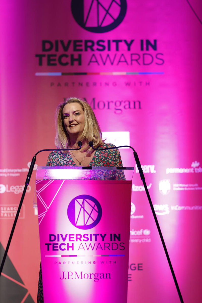 Delighted to open the <a href="/DITAwards/">Diversity in Tech Awards</a> in partnership with <a href="/jpmorgan/">J.P. Morgan</a>. Good luck to all our finalist tonight. 

#DITA22