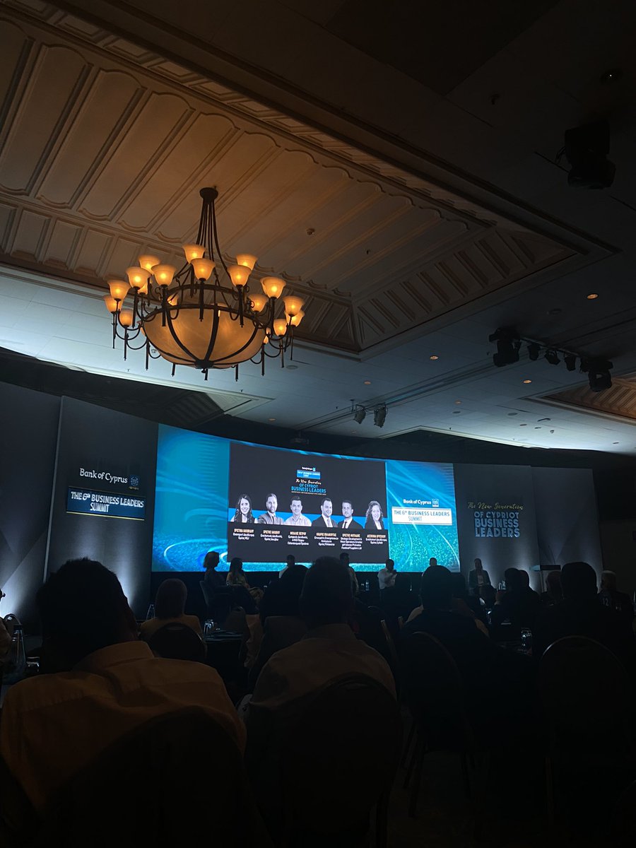 MichaelinaKout's tweet photo. @BankofCyprus_ 6th Business Leaders Summit – The New Generation of Cypriot Business Leaders #new-generation #leaders https://t.co/Ms2rpxv3Ms