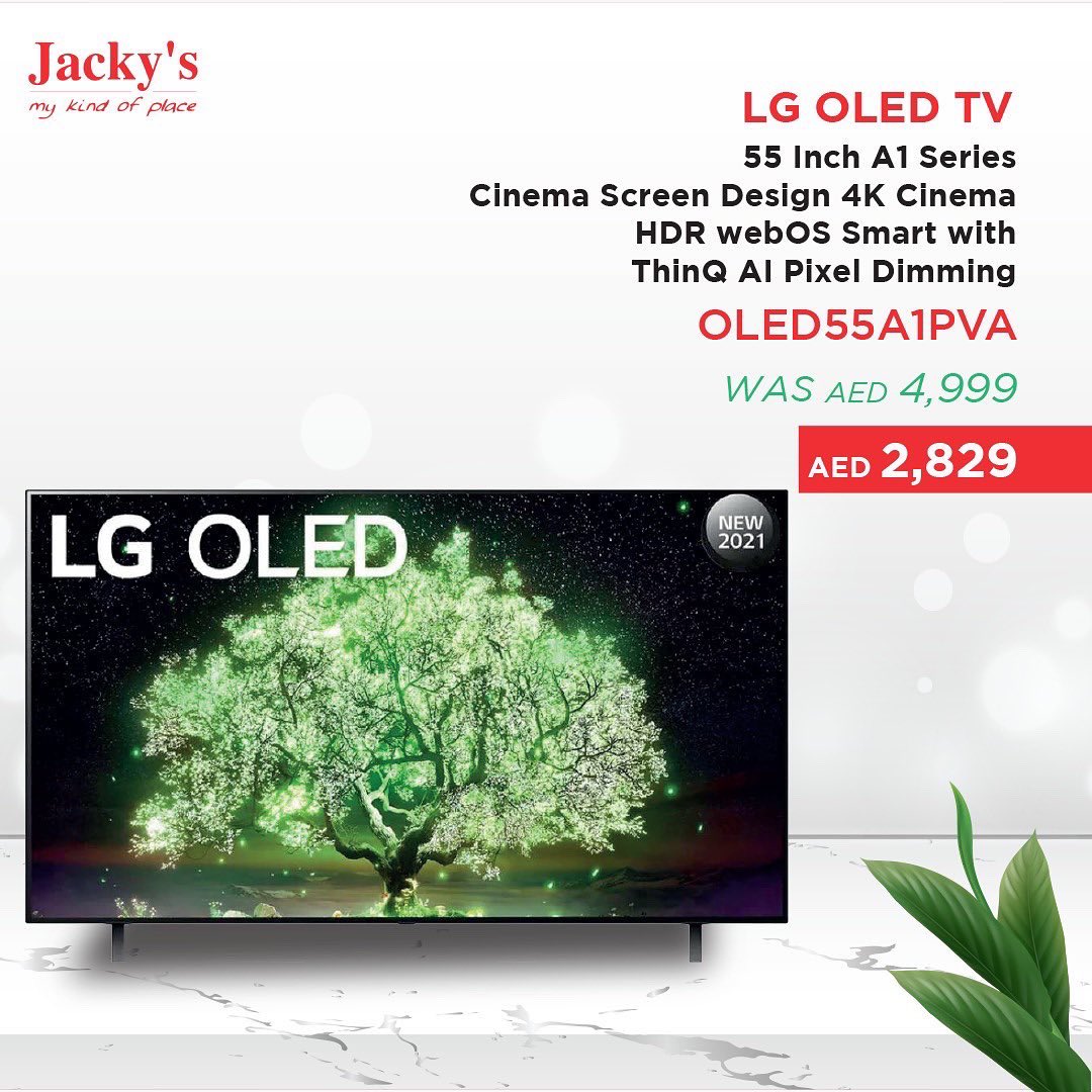 jackysuae's tweet photo. Great offers on your favorite electronics await you at Jacky’s this September! 

Shop Online now from https://t.co/s7CDB2eKSa :

تسوق عبر الانترنت 

Delivering across all UAE​

#lgtv #dubai #jackyselectronics #electronics #uae #abudhabi #ajman #smarttv https://t.co/eQNGGd1UPs